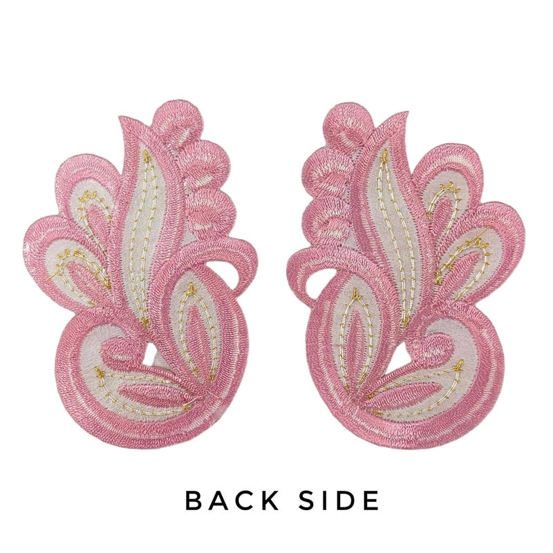 Embroidered Sew onIron on Patches for ClothesSuitsBlouseDupattaSareeJeansBackpack Iron Dress Badge DIY Combo Pack of 12 Piece - Image 2