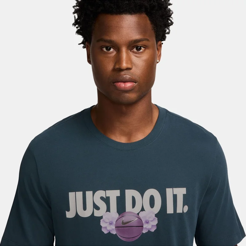 Nike Blue Men's Dri-FIT Basketball T-Shirt for Men | Best Price UAE