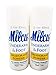 Milcu Underarm & Foot Deodorant Powder 80g per Bottle, 2 Pack - Image 2