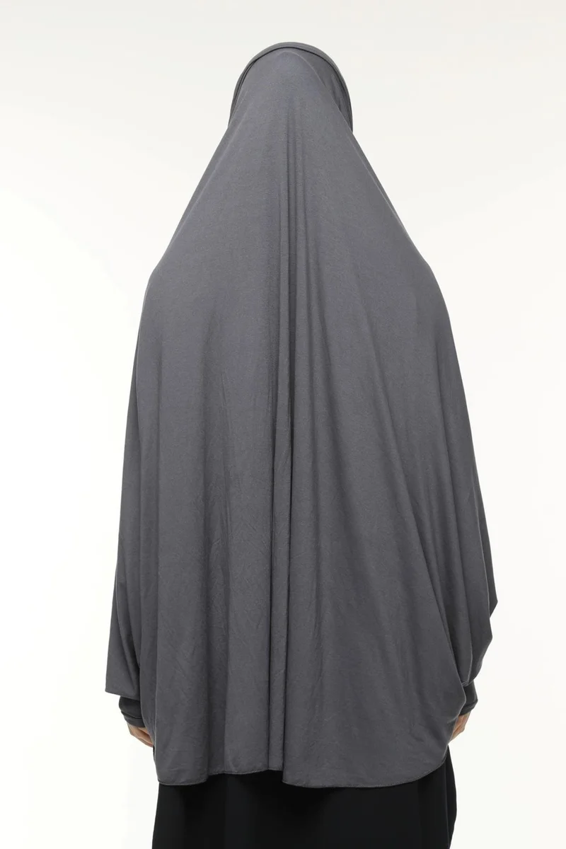 Altobeh Practical Hijab Hijab with Sleeves Soufflé Sheet Top and Veil - Prayer Cover with Nikap