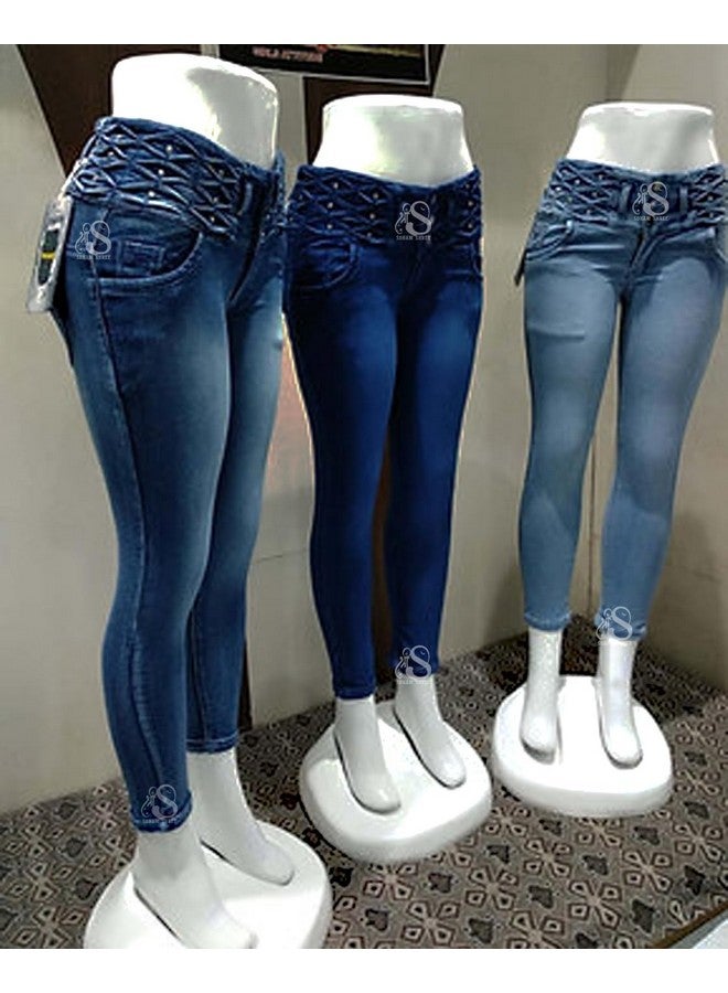 SOHAM SHREE ® Female Half Body Legs Store Display Stand - Mannequin Dummy Display Standard Hangers Suitable for Leggings Pants and Jeans (White, Pack of 1) - Image 2