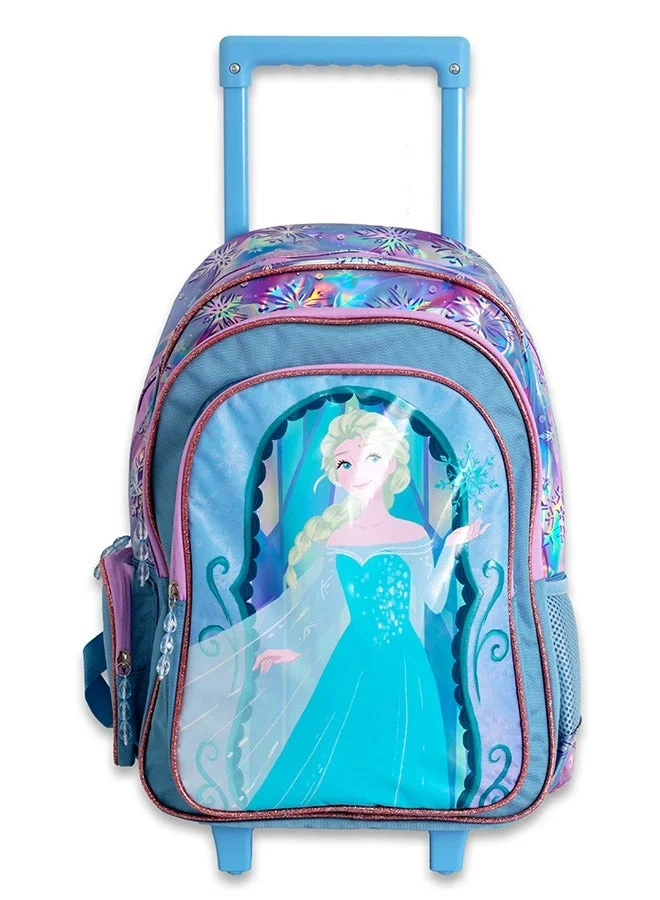 Disney Disney Frozen Keep Calm & Let it Go Rolling School Backpack 18-Inch for Girls, School Bag