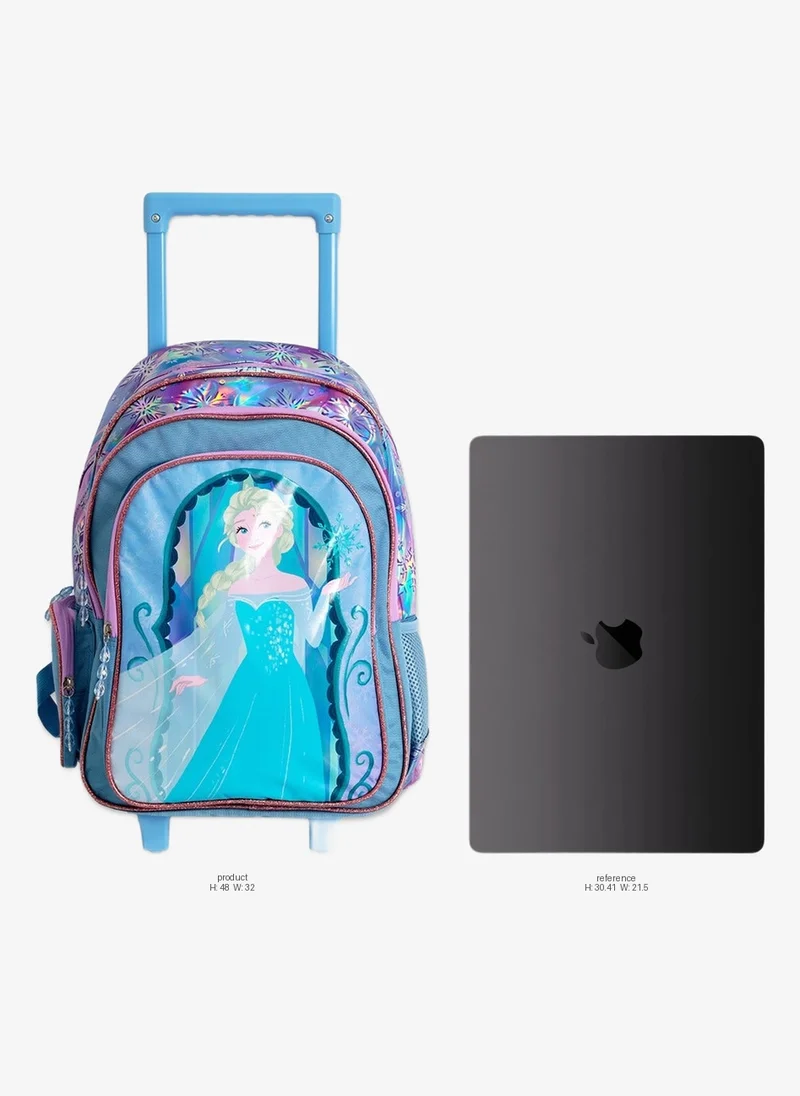 Disney Disney Frozen Keep Calm & Let it Go Rolling School Backpack 18-Inch for Girls, School Bag