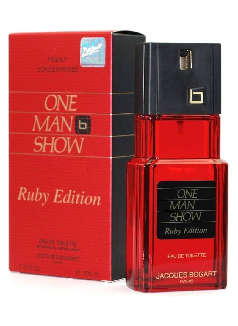 Jacques Bogart - One Man Show Ruby Edition EDT 100ml - Image 1