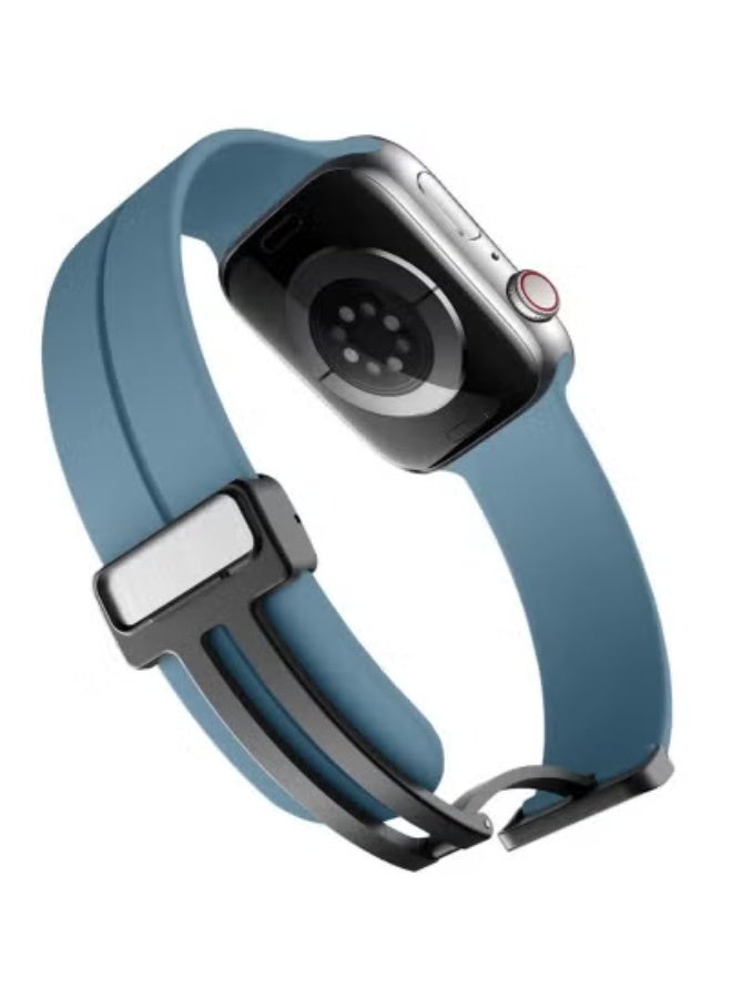 Soft Silicone Sport Apple Watch Band – Compatible with 38mm, 40mm & 41mm Models | Sweat-Resistant & Skin-Friendly Strap for Men and Women | Quick Release, Lightweight, Flexible & Durable Watch Band | Adjustable Fit for All-Day Comfort & Active Wear
