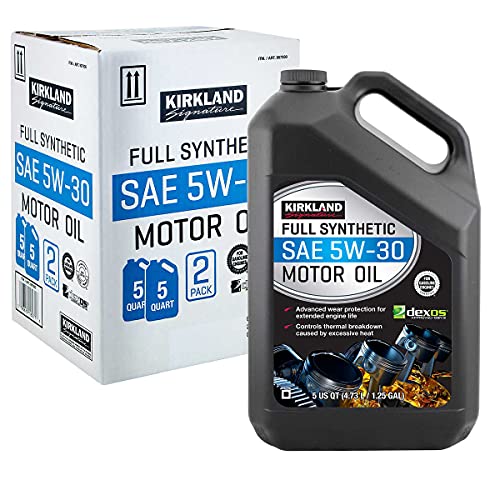 KIRKLAND SIGNATURE Full Synthetic SAE 5W-30 Motor Oil 5 Quart | 2 Pack - Image 2