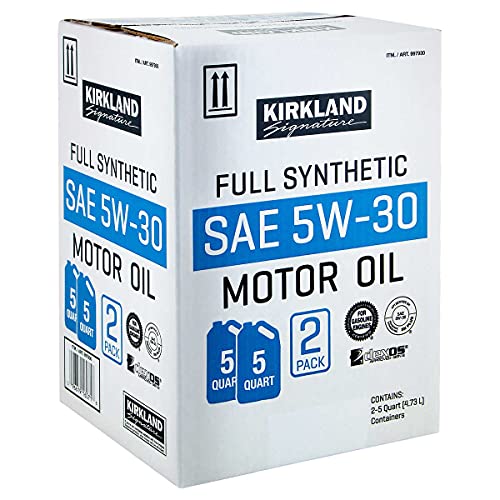 KIRKLAND SIGNATURE Full Synthetic SAE 5W-30 Motor Oil 5 Quart | 2 Pack - Image 4