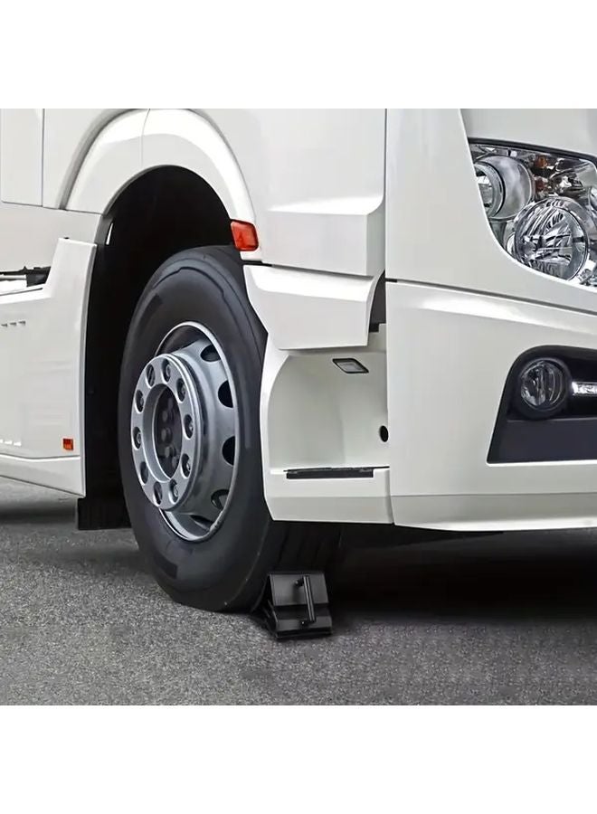 4pcs Heavy Duty Anti Slip Rubber Car Wheel Chocks for Cars Trucks SUVs - Image 4