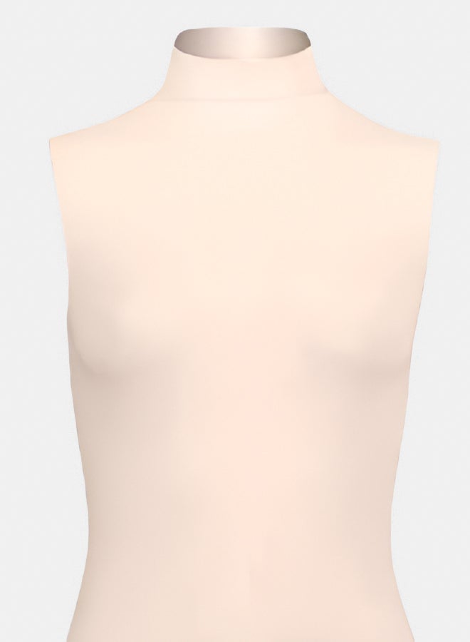 Silvy Lycra Wave1 High Neck Sleeveless Bodysuit Underwear For Women - Image 2