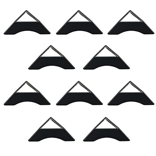 CHENJIN 10PCS Black Plastic Speed Cube Holder Base Tripod - Image 1