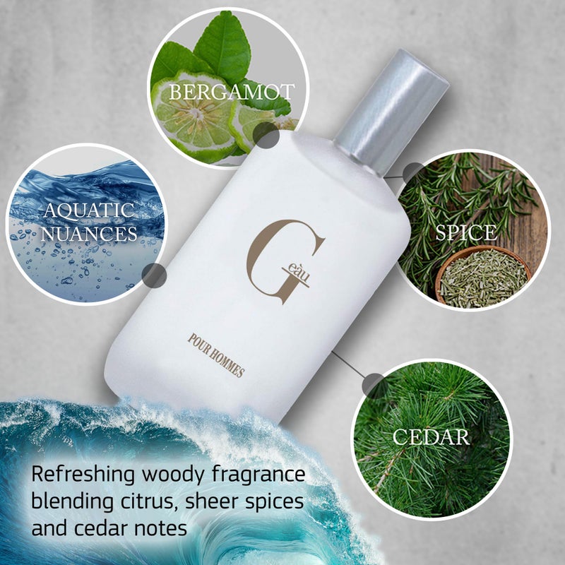 PB ParfumsBelcam Parfums Belcam G Eau, Inspired by Designer Fragrance, Eau de Toilette Spray, 3.4 Fl Oz - Image 3