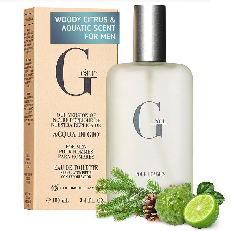 PB ParfumsBelcam Parfums Belcam G Eau, Inspired by Designer Fragrance, Eau de Toilette Spray, 3.4 Fl Oz - Image 1