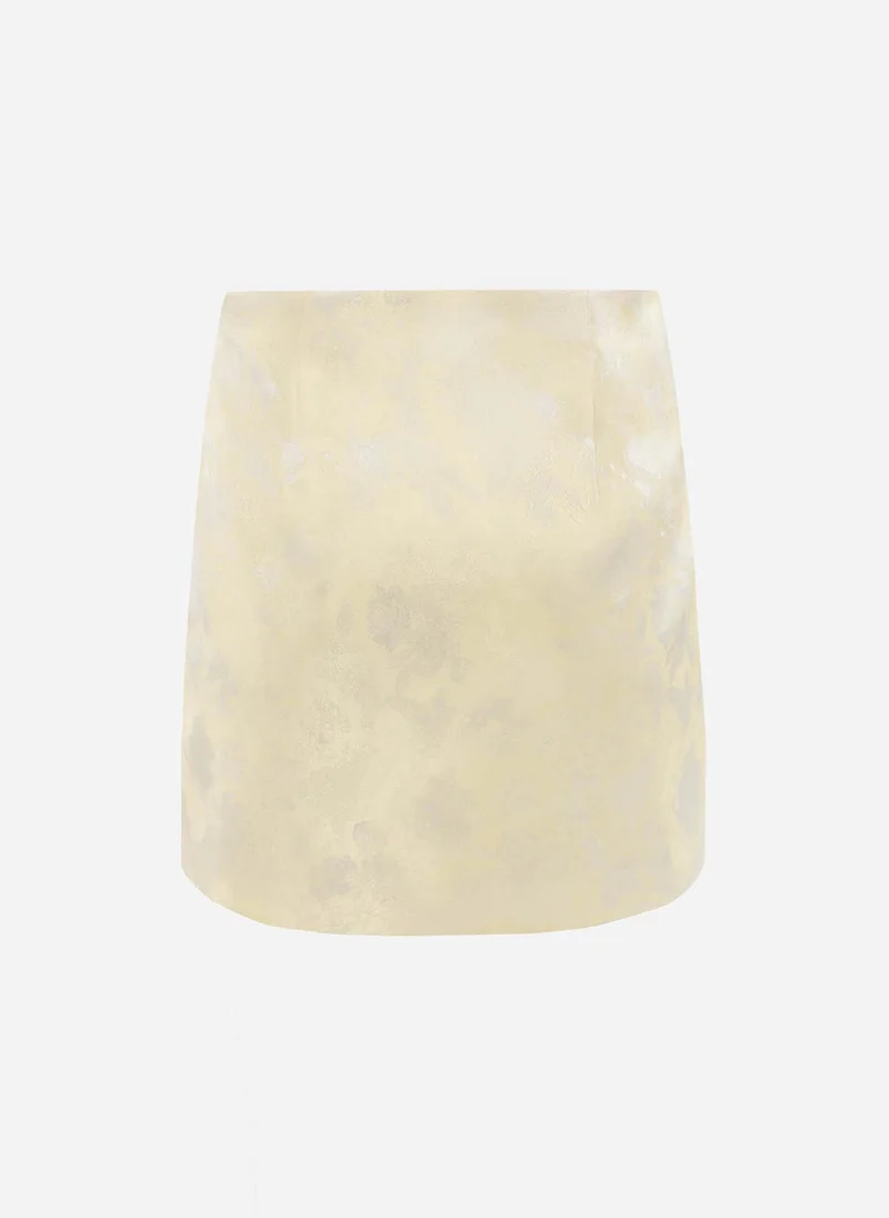 Lichi  Straight mini skirt in jacquard for Women | Best Price UAE