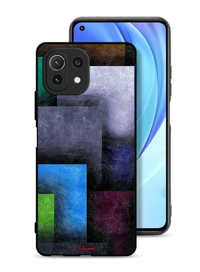 Tolwak Xiaomi Mi 11 Lite Protective Case Cover Pattern - Image 1