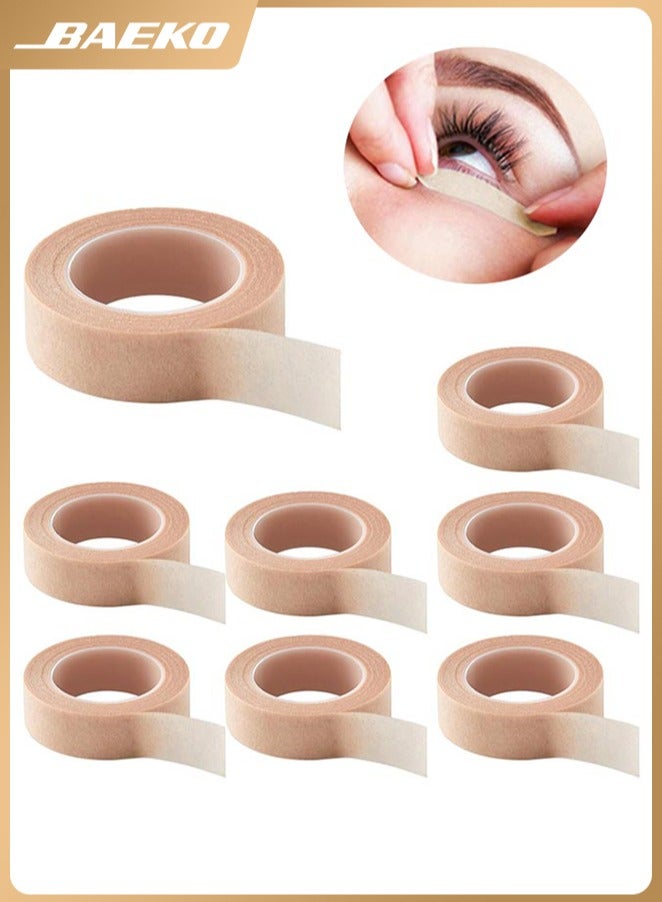 BAEKO 8 Rolls Flexible Skin Tape Breathable Nose Tape，Micropore Tape, Paper tape medical, Self Adhesive First Aid Bandages for Wound Injuries Swelling (0.5 in x 10 Yd) - Image 1
