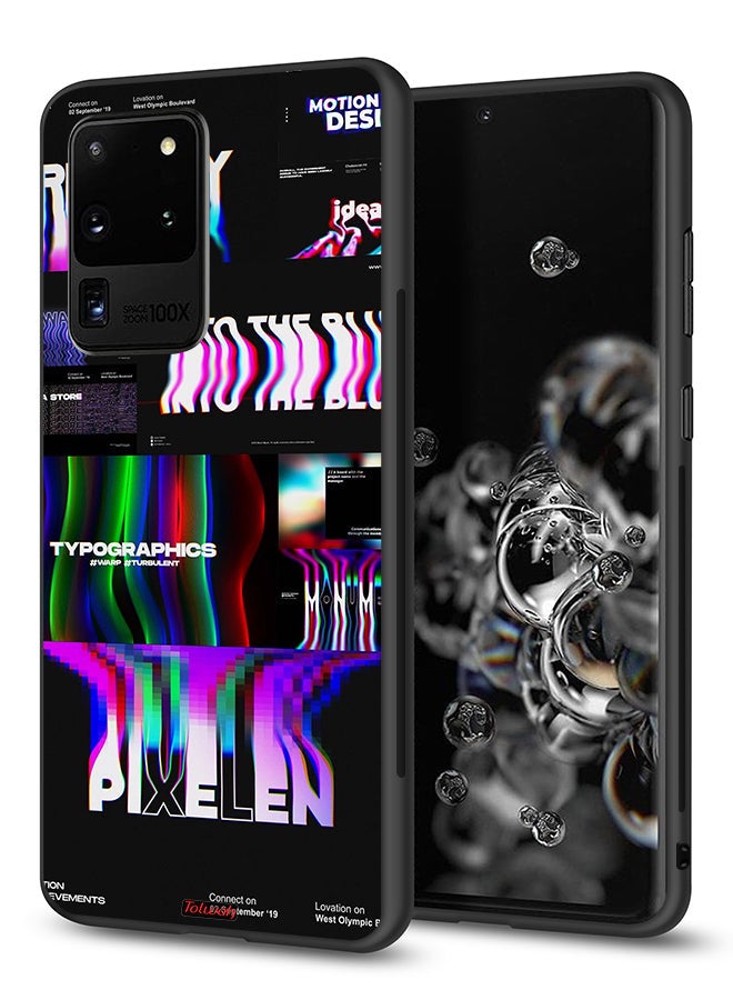 Tolwak Samsung Galaxy S20 Ultra Protective Case Cover Motion Design - Image 1