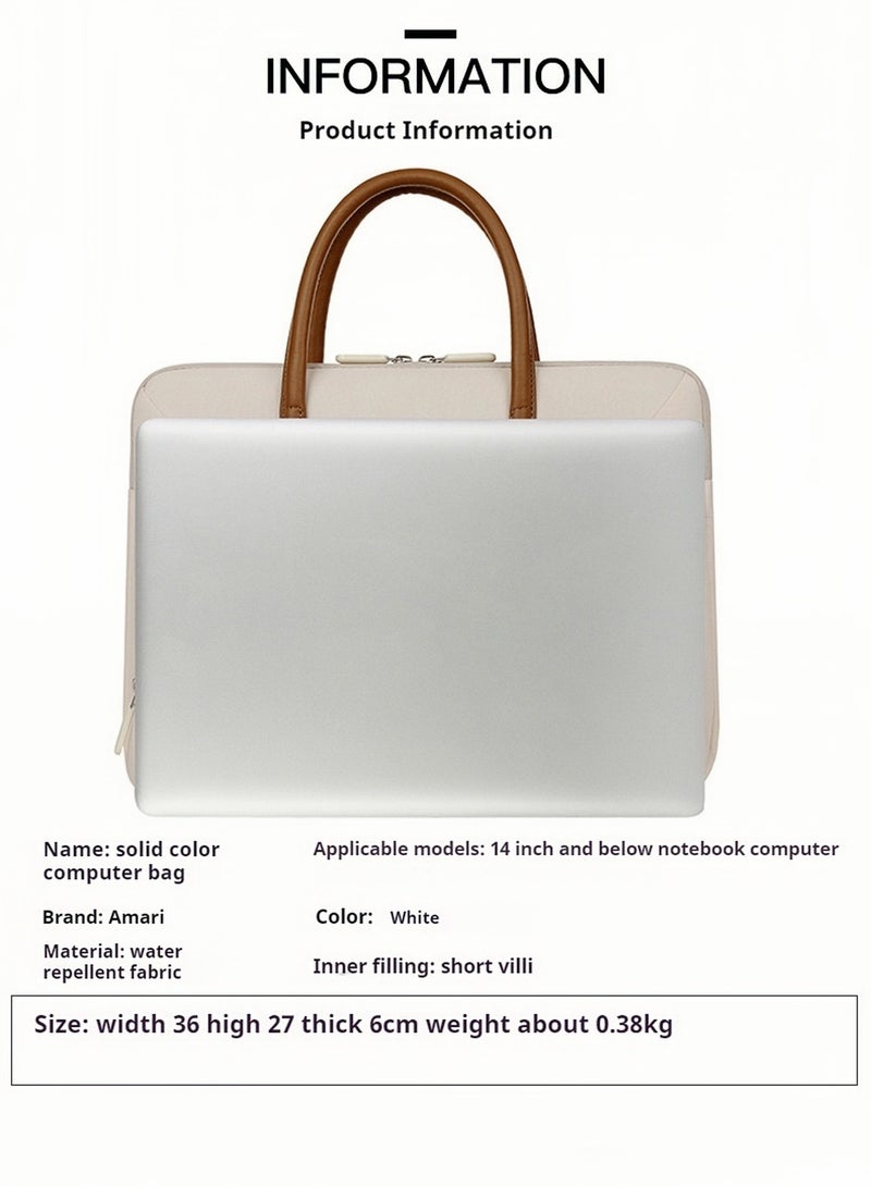 Wisalia laptop bag,14 inch laptop bag, lightweight laptop bag, travel/business laptop handbag, suitable for both men's and women's work offices  - Image 5