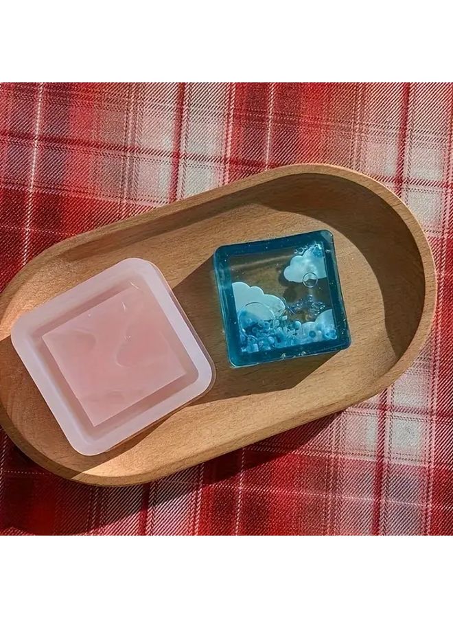 Silicone Quicksand And Cloud Resin Molds For Epoxy Keychain - Image 1