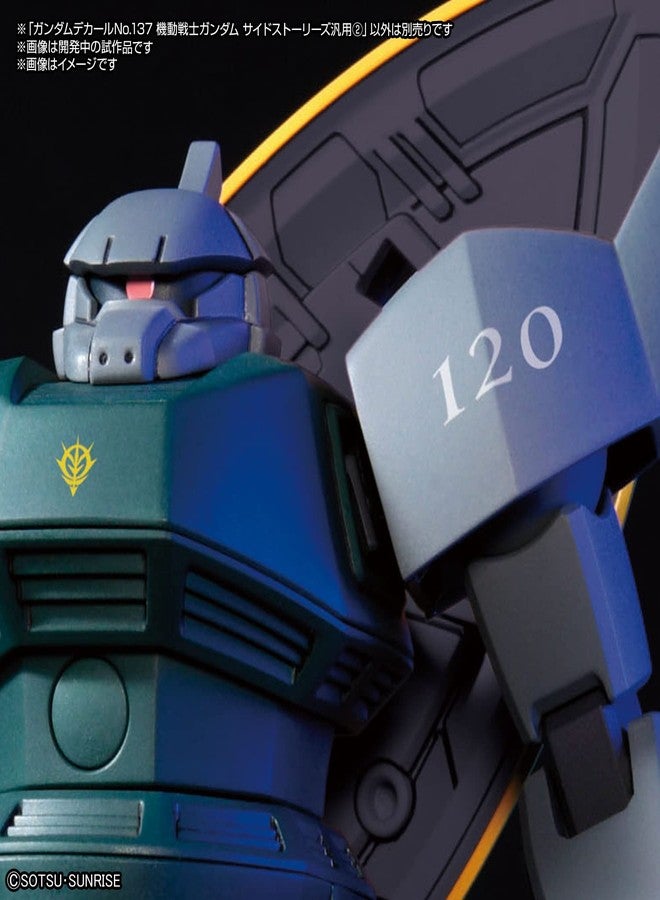 BANDAI SPIRITS Bandai Hobby - Mobile Suit Gundam Side Stories - GD-137 Mobile Suit Gundam Side Stories Multiuse 2, Bandai Spirits Decal Kit - Image 3