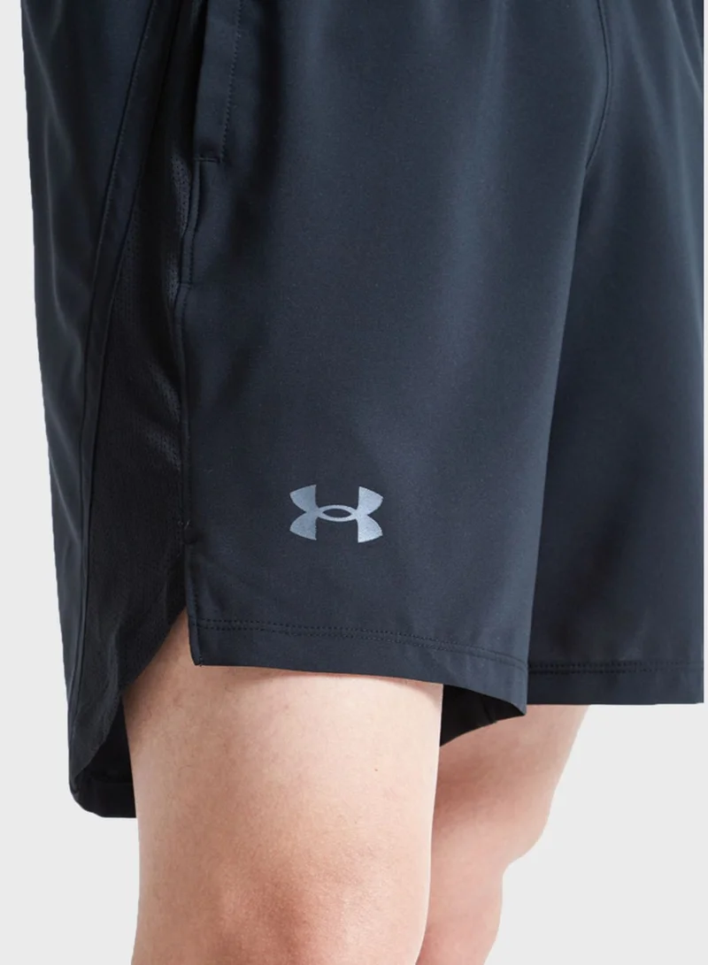 UNDER ARMOUR 7" Launch Logo Shorts