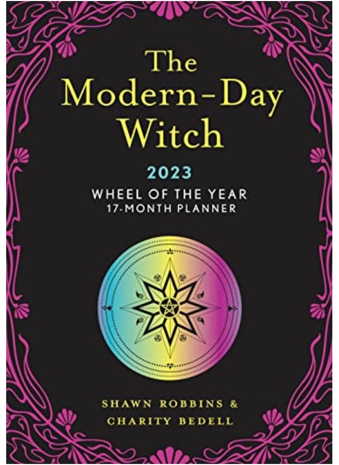 The Modernday Witch 2023 Wheel Of The Year 17Month Planner By Robbins, Shawn Paperback 