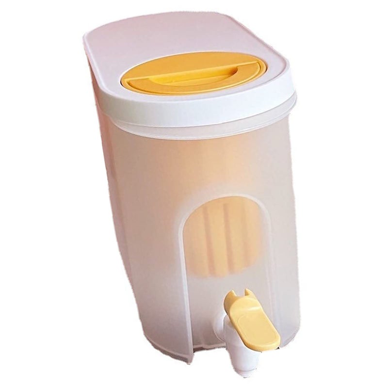 Large Capacity White Plastic Cold Water Kettle For Refrigerator Practical Use - Image 3