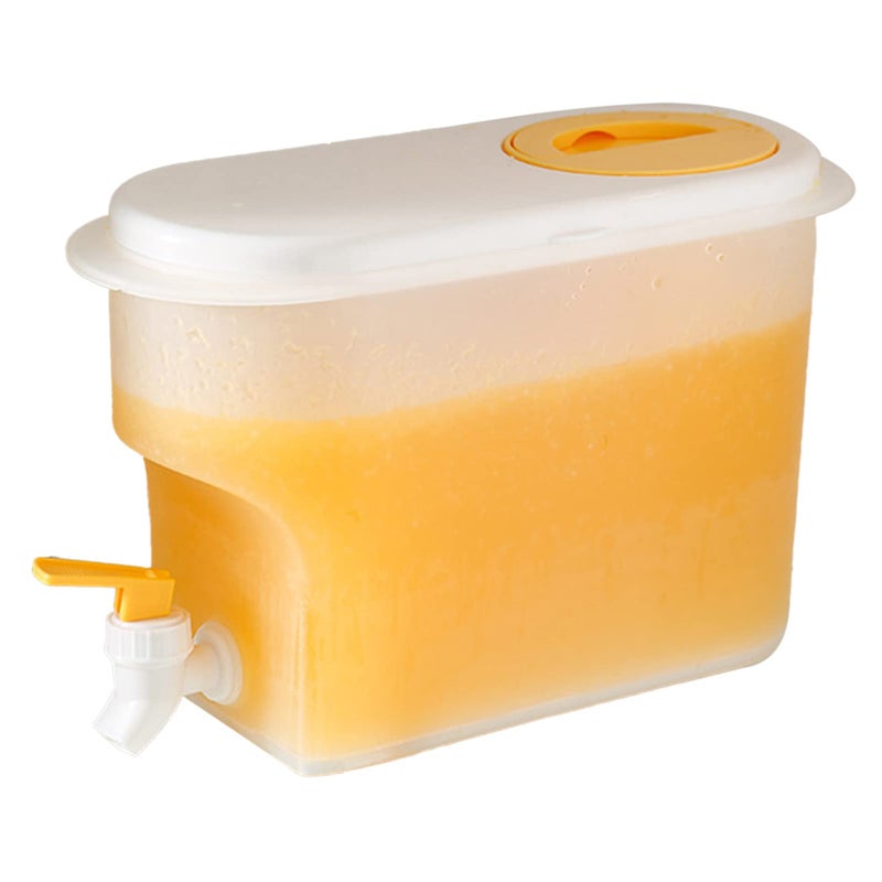 Large Capacity White Plastic Cold Water Kettle For Refrigerator Practical Use - Image 4