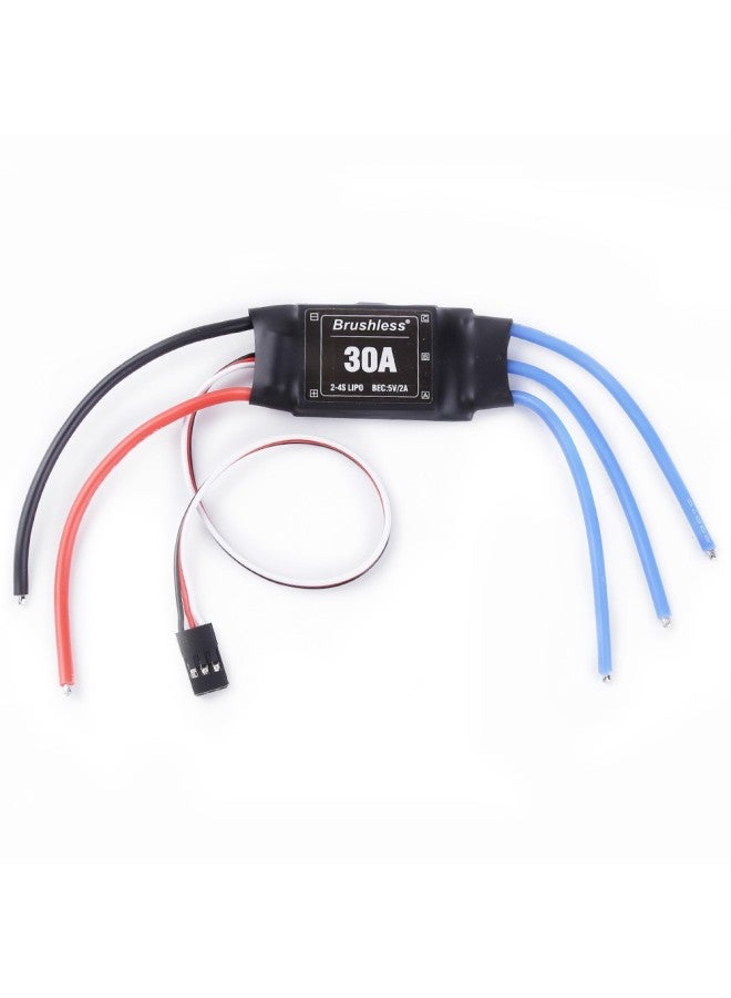 Brushless ESC 30 40A Brushless Electric Control Fixed Wing Aircraft Model Multi-axis XXD Electronic Speed Control-Color:30A (2-6S Supported)-short-term Version  - Image 3