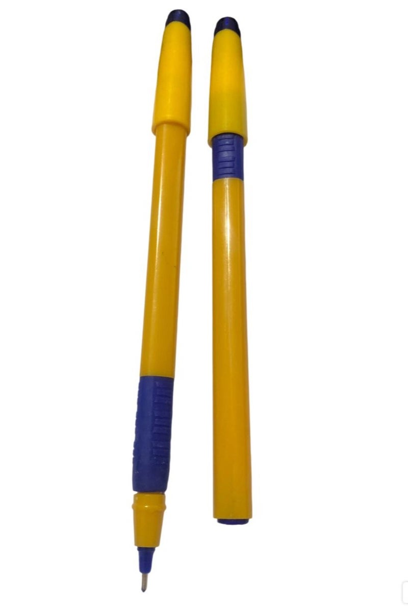 Generic 1.0 mm Ballpoint Pen, Smooth Liquid Ink, Set of 5 - Blue 