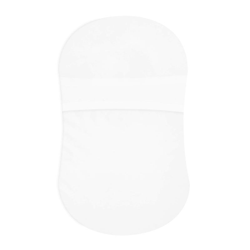 HALO BassiNest Fitted Sheet - 100% Cotton, Soft and Breathable Bassinet Sheet for Babies, 30” x 16” Pre-Shrunk Sheet Herringbone - Image 2