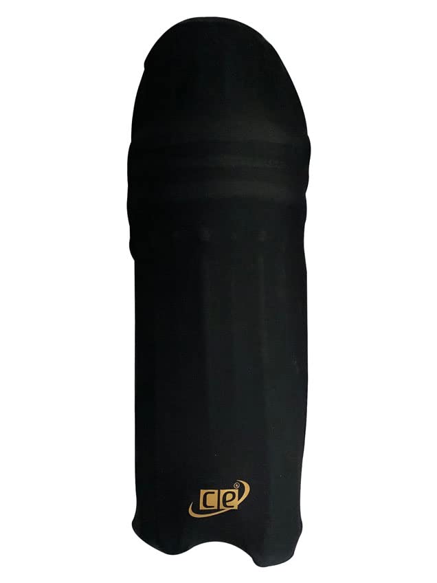 CE Colored Cricket Batting Pads Covers (Extra Large, Black) - Image 2