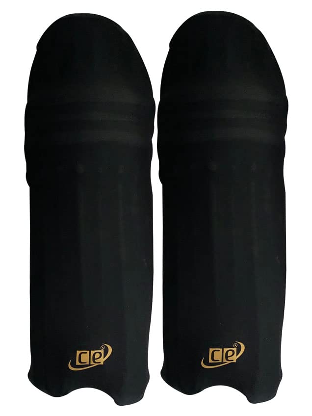 CE Colored Cricket Batting Pads Covers (Extra Large, Black) - Image 5
