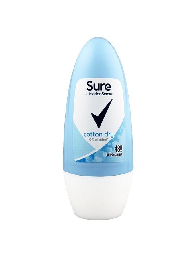 Women Cotton Roll-On Anti-Perspirant Deodorant 50ml