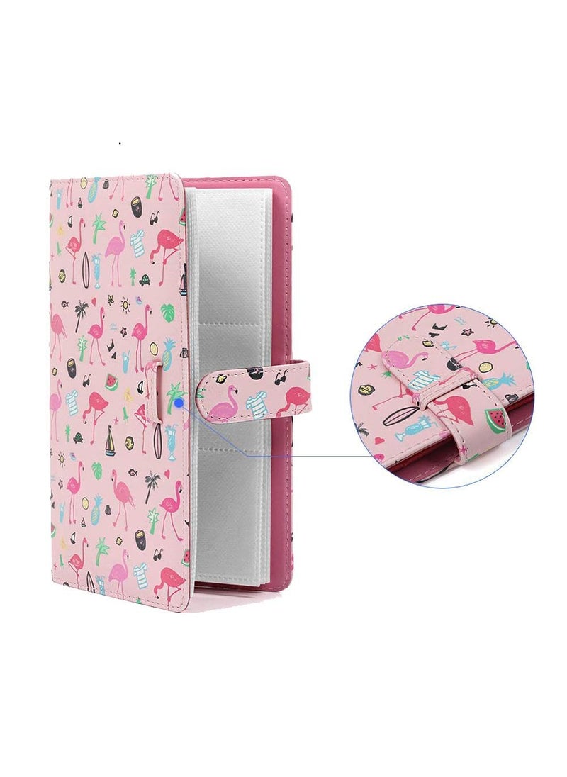 ZIKKON ZIKKON 2x3 inch Mini Photo Album 96 Photo Pocket Storage Album for fujifilm instax mini film used in Mini 121199099Liplay Evo Mini 3 Photo CardsTickets Business CardsFlamingo watermelon  - Image 3
