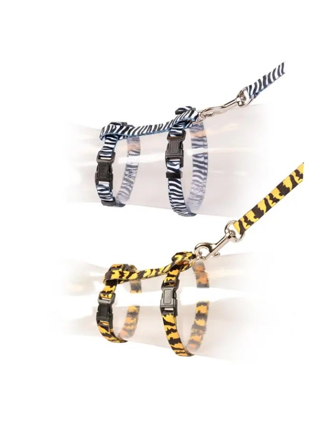 Duvo + Duvo+ Big Cat Walking Set Zoo Mixed Colors 30-50cm / 12Mm - 125cm - Image 1