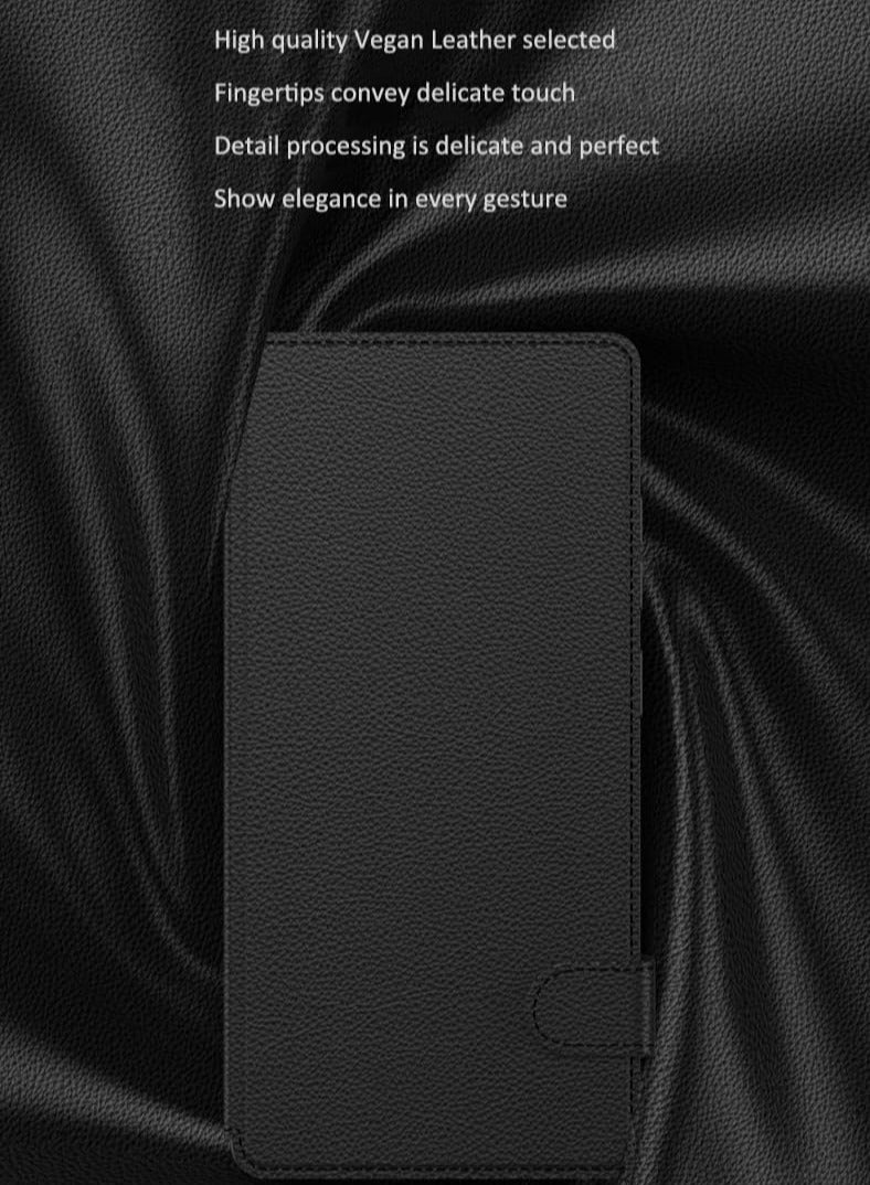 general Compatible Samsung Galaxy S25 Ultra Phone Case, Deluxe Leather Flip Wallet Phone Case with Card Slot, Galaxy S25 Ultra Shockproof Protective Stand Cover - Image 2