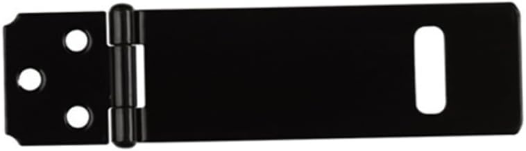 5 قطعة من قفل الحديد الأسود مع قفل مشبك للأبواب والخزائن وأبواب المرآب بمسامير مخفية - Image 5