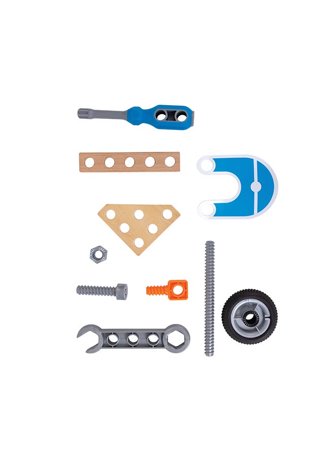 Hape Build ’n’ Drive Motorbike Set | Building and Construction Toy Motorcycle, For Kids Ages 3+ Years - Image 5