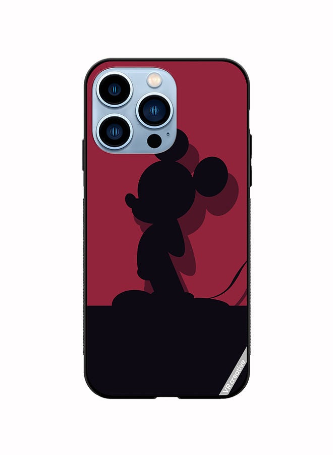 VR CREATIVE Protective Case Cover For Apple iPhone 13 Pro Mickey Red Design Multicolour - Image 1