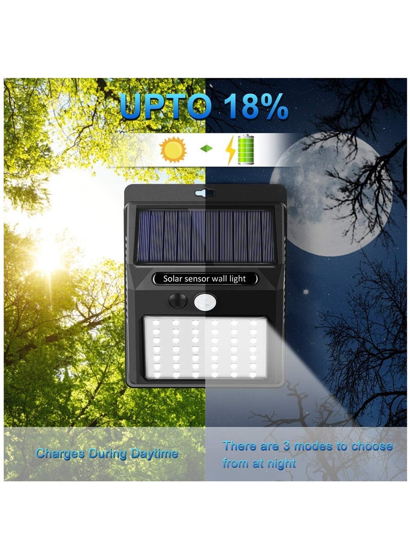ELTRAZONE Wireless IP 65 Waterproof 42 LED Solar Lights - Pack of 10/3 Working Mode - Image 5