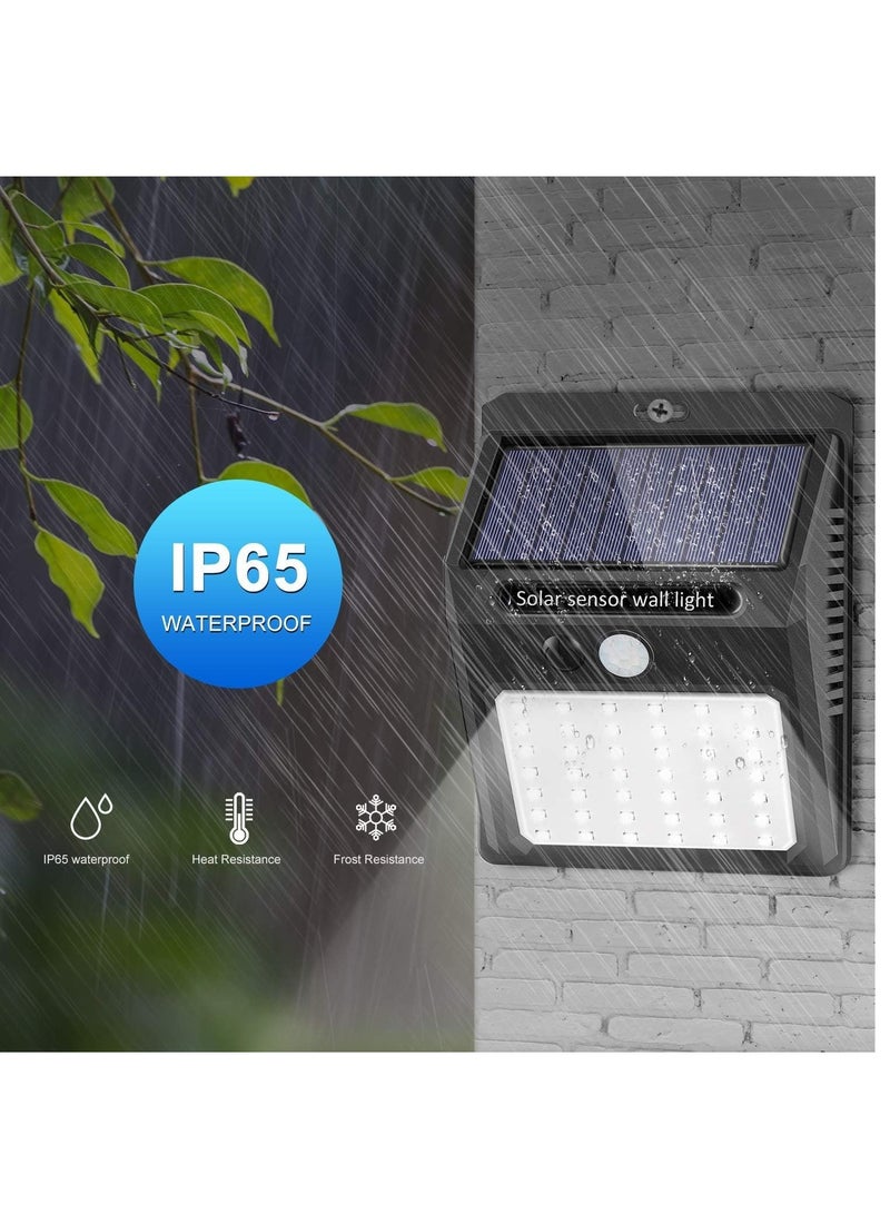 ELTRAZONE Wireless IP 65 Waterproof 42 LED Solar Lights - Pack of 10/3 Working Mode - Image 4