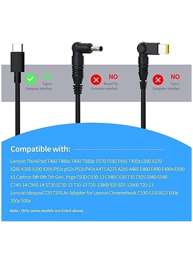 ماكس باور شاحن 65 واط USB C، شاحن كمبيوتر محمول USB C لأجهزة Lenovo ThinkPad وYoga وChromebook وSteam Deck وHuawei Matebook وMacBook Air/Pro وHP وDell وAcer وAsus وSamsung - Image 3
