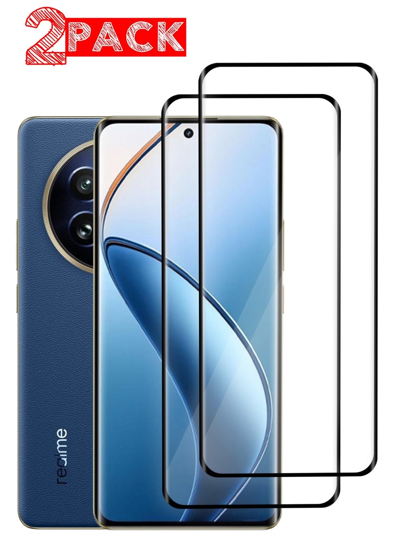 CATANES (for Realme 12 Pro / 12 Pro Plus ) 2Pack Tempered Glass Screen Protector Anti-Scratch Case Friendly HD Clear Protective Film - Image 1