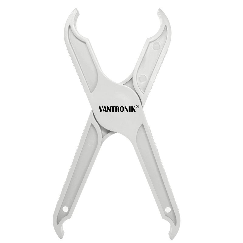 VANTRONIK Fuse Puller Tool for Large and Medium Cylindrical Fuse Cartridge Fuse and Bulb Insulated NonSlip Grip Handle 72 Inch Long