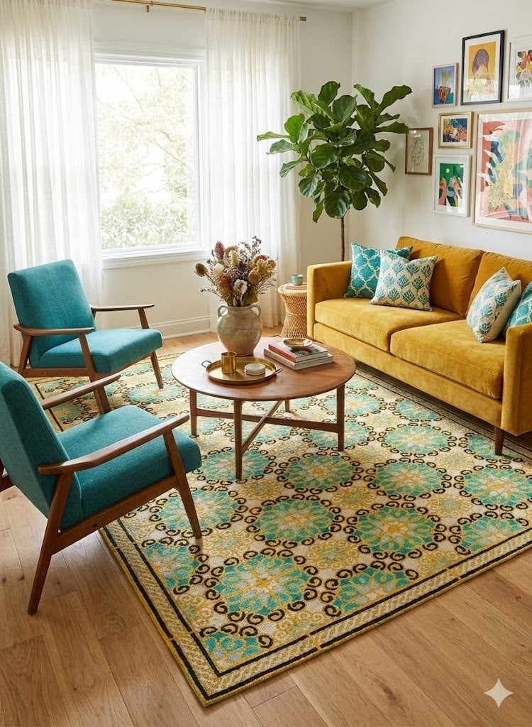 النساجون الشرقيون سجاد ارابيسك جوبلان من النساجون الشرقيون - Image 1