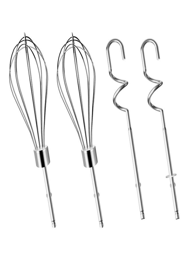 RO6G Hand Mixer Beaters/Dough Hook for Hamilton Beach Mixer Attachments 62682RZ 62632R 62630R 62633R Hand Mixer Attachments - 4Pack - Image 1