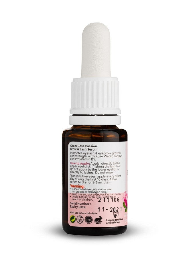OTACI Rose Passion Brow and Lash Serum, Lash Growth Eyelash Growth Natural - Image 4