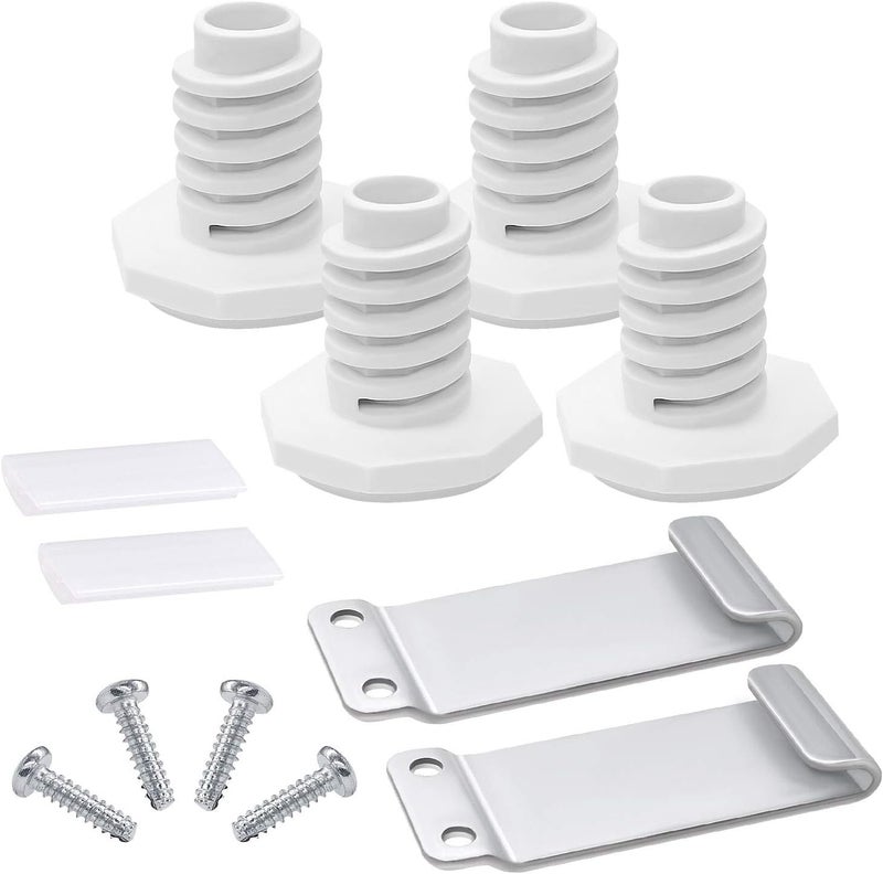 Romalon W10869845 Dryer Stacking Kit Compatible With Whirlpool Washer And Dryer Replace Number W10298318RP,1862761, 52774, AH3407625 By - Image 1