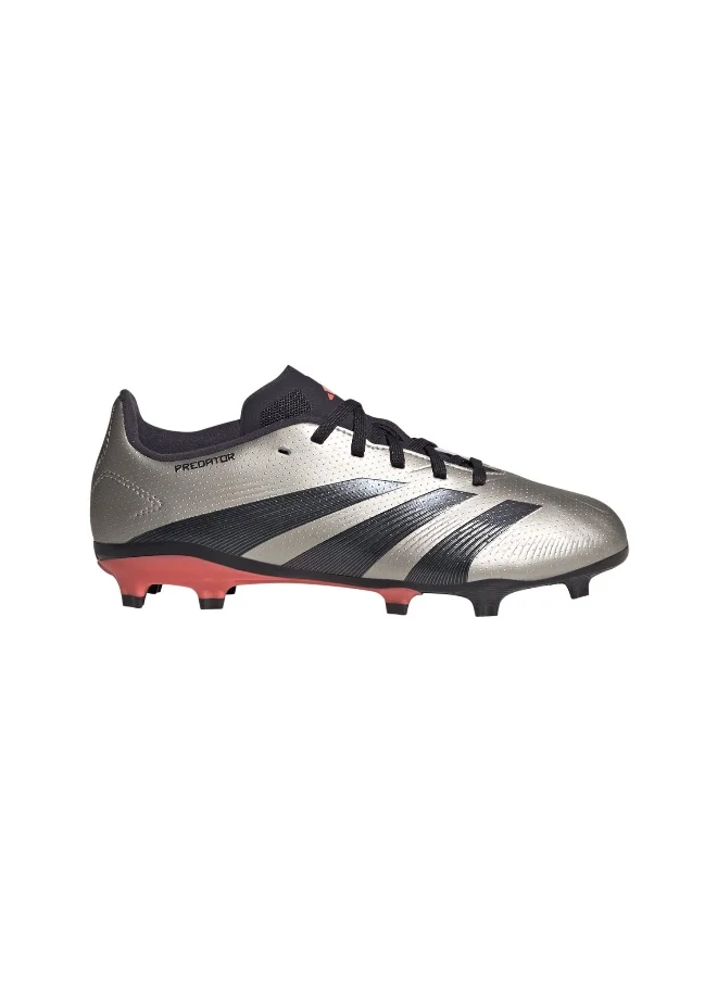 Adidas Adidas Predator League Fg J Grey Football Shoes For Kids Unisex 10K