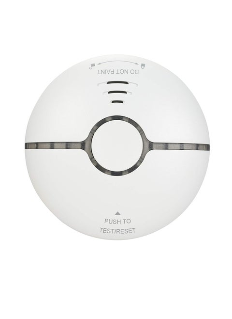 Wifi Smoke Detector, Smart Fire Alarm Sensor, Highly Sensitive Small Wireless Security Smoke Concentration Alarm, App Control Smart Home Smoke Detection Sensor, (1pc, White)